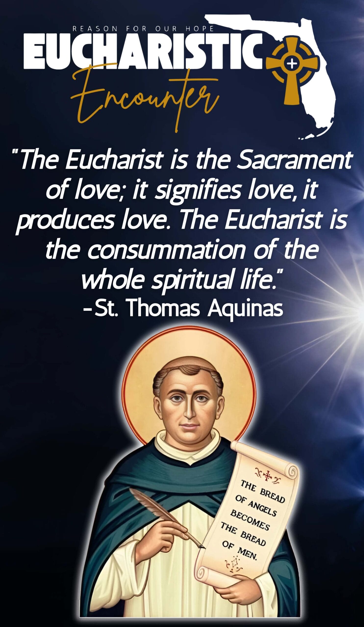 Eucharistic Encounter Saint Banners - 1