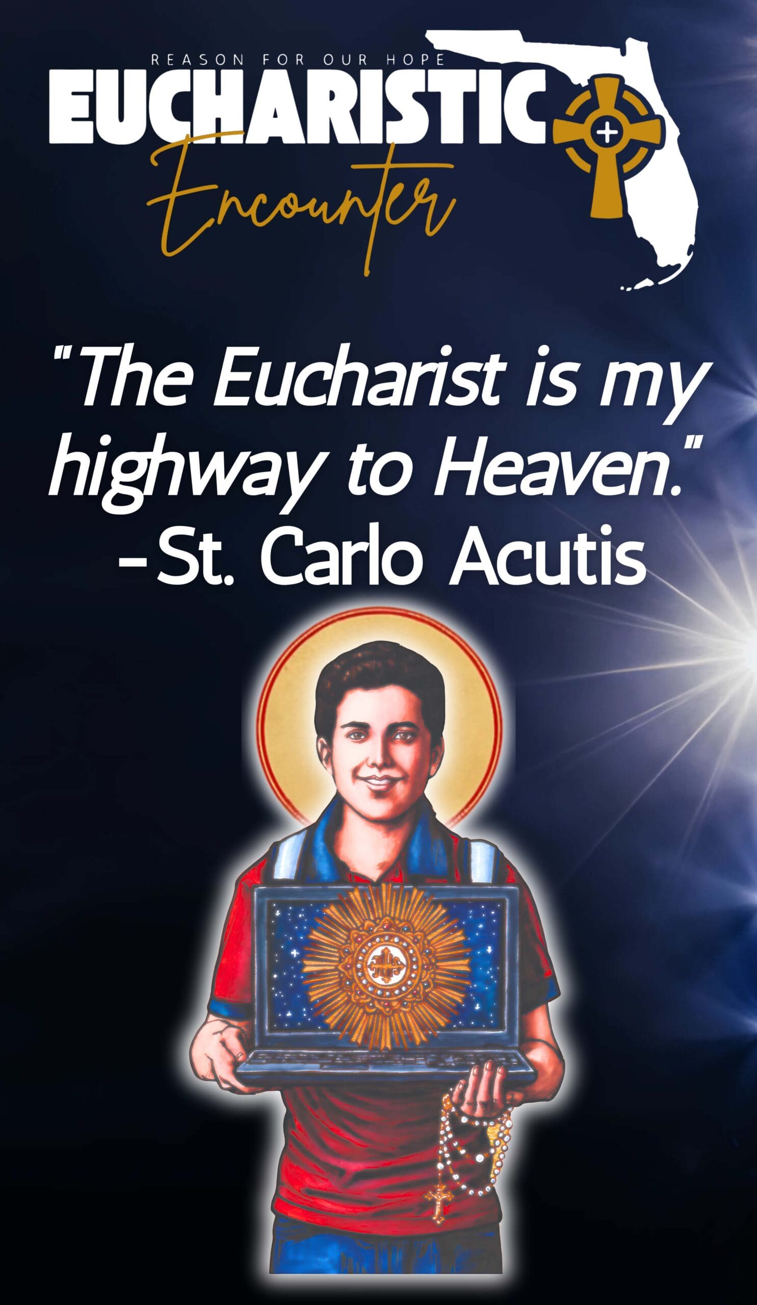Eucharistic Encounter Saint Banners - 15