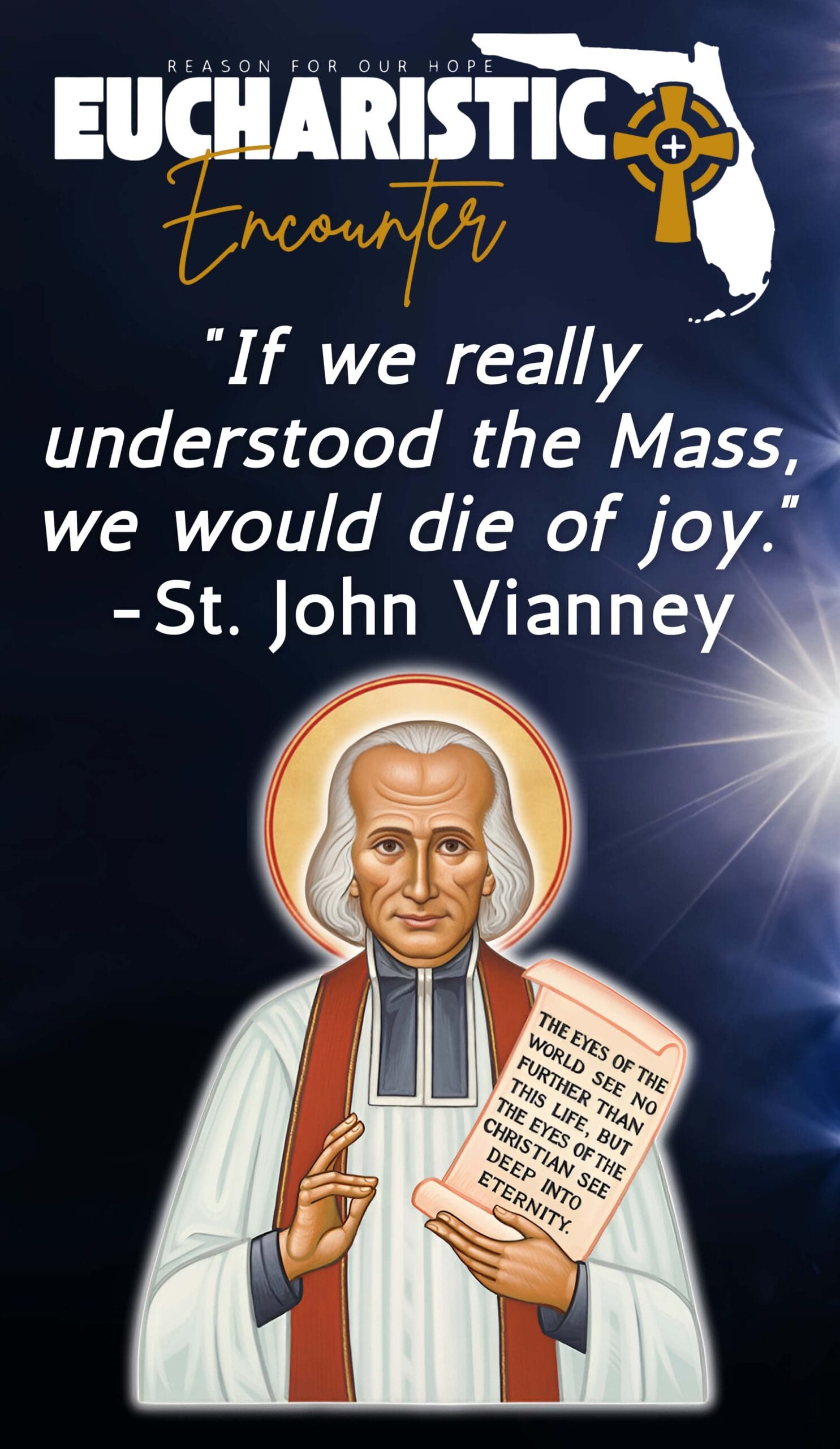 Eucharistic Encounter Saint Banners - 2