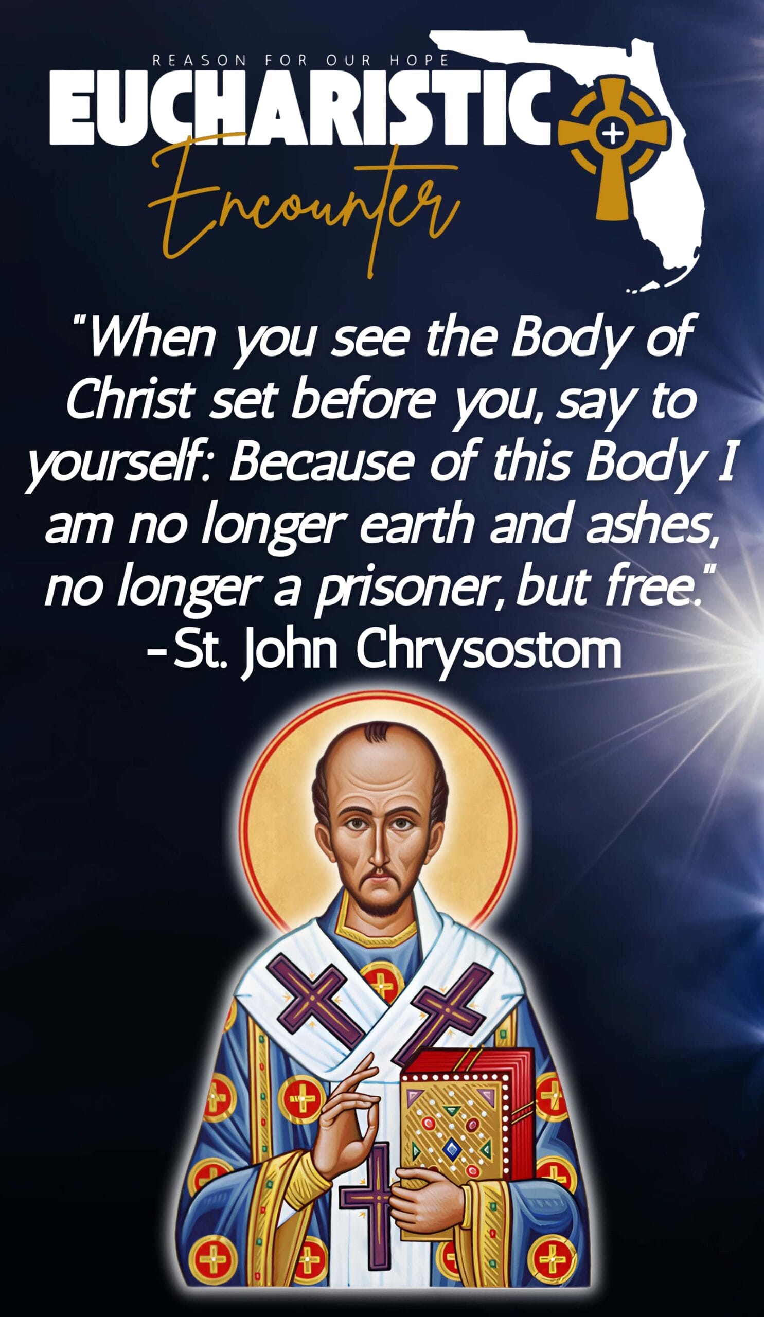 Eucharistic Encounter Saint Banners - 24