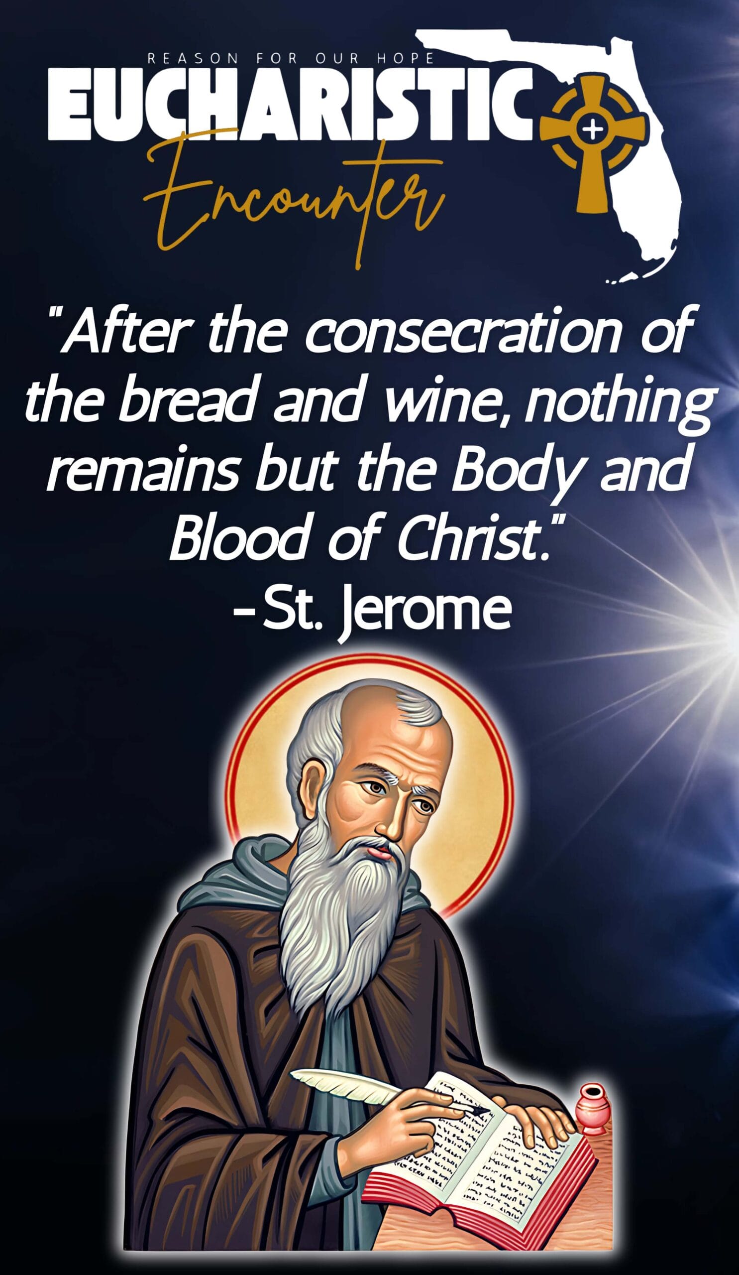 Eucharistic Encounter Saint Banners - 26