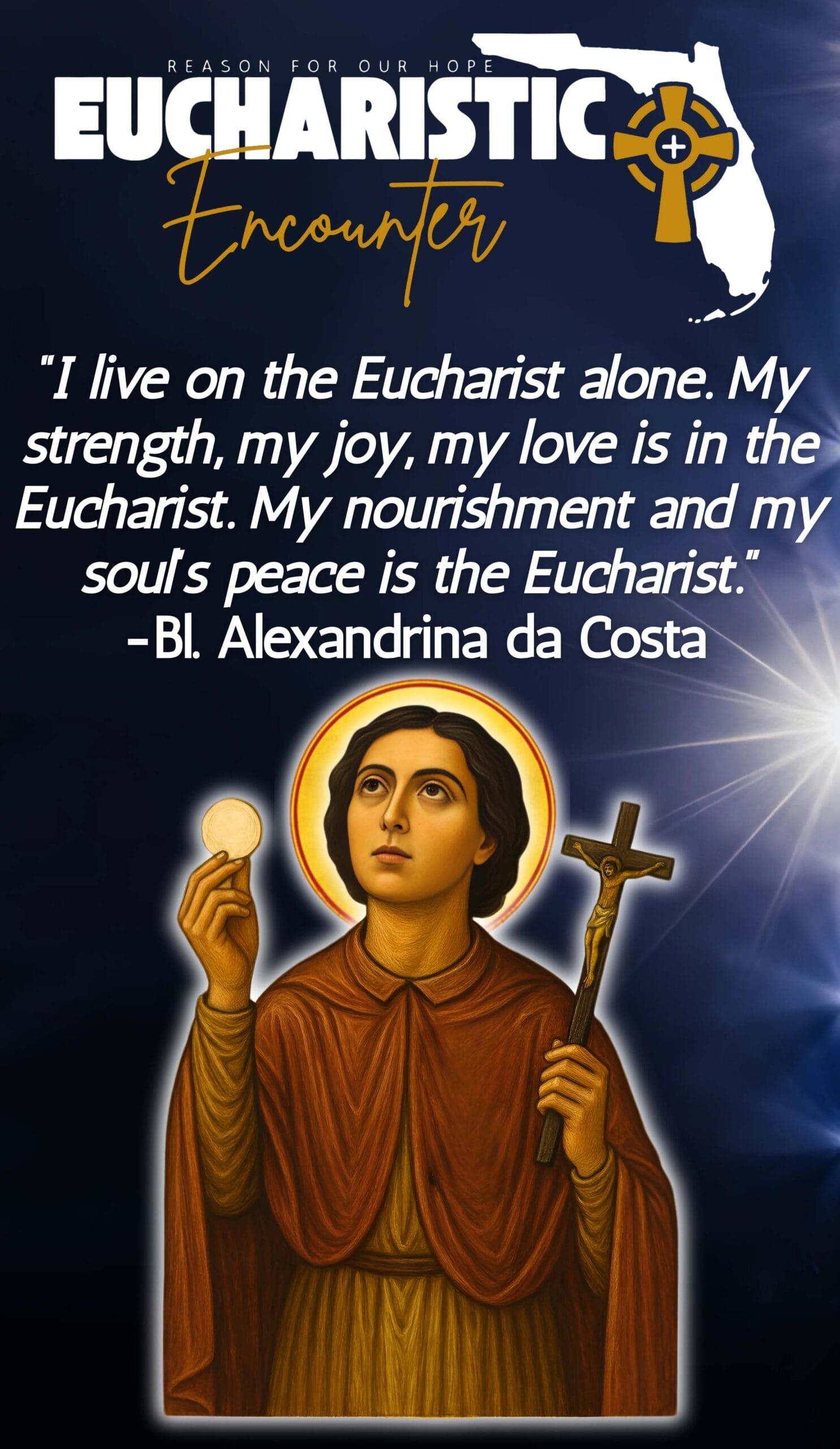 Eucharistic Encounter Saint Banners - 38