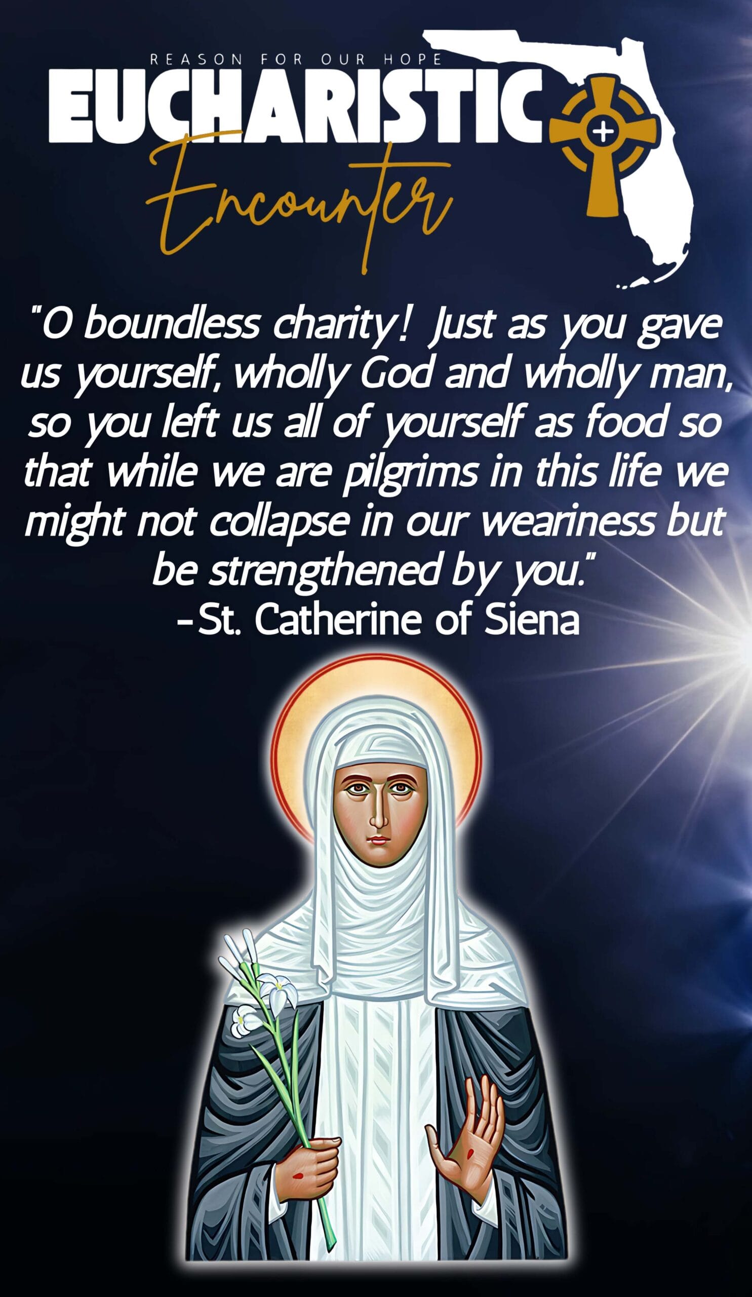 Eucharistic Encounter Saint Banners - 5