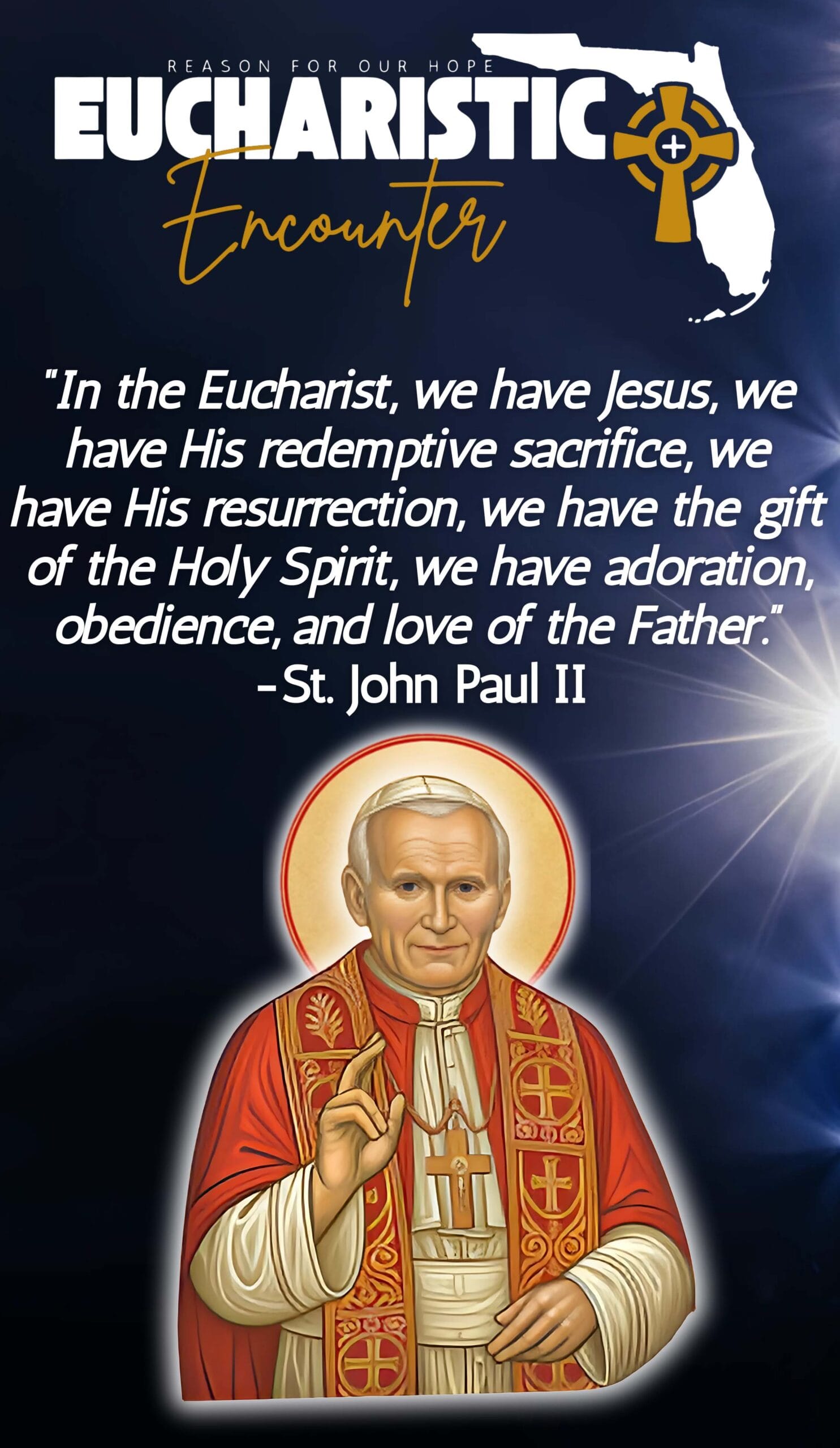 Eucharistic Encounter Saint Banners - 8